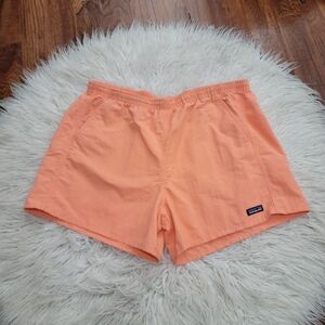 COPY - Patagonia Orange Athletic Shorts Lightweight Performance